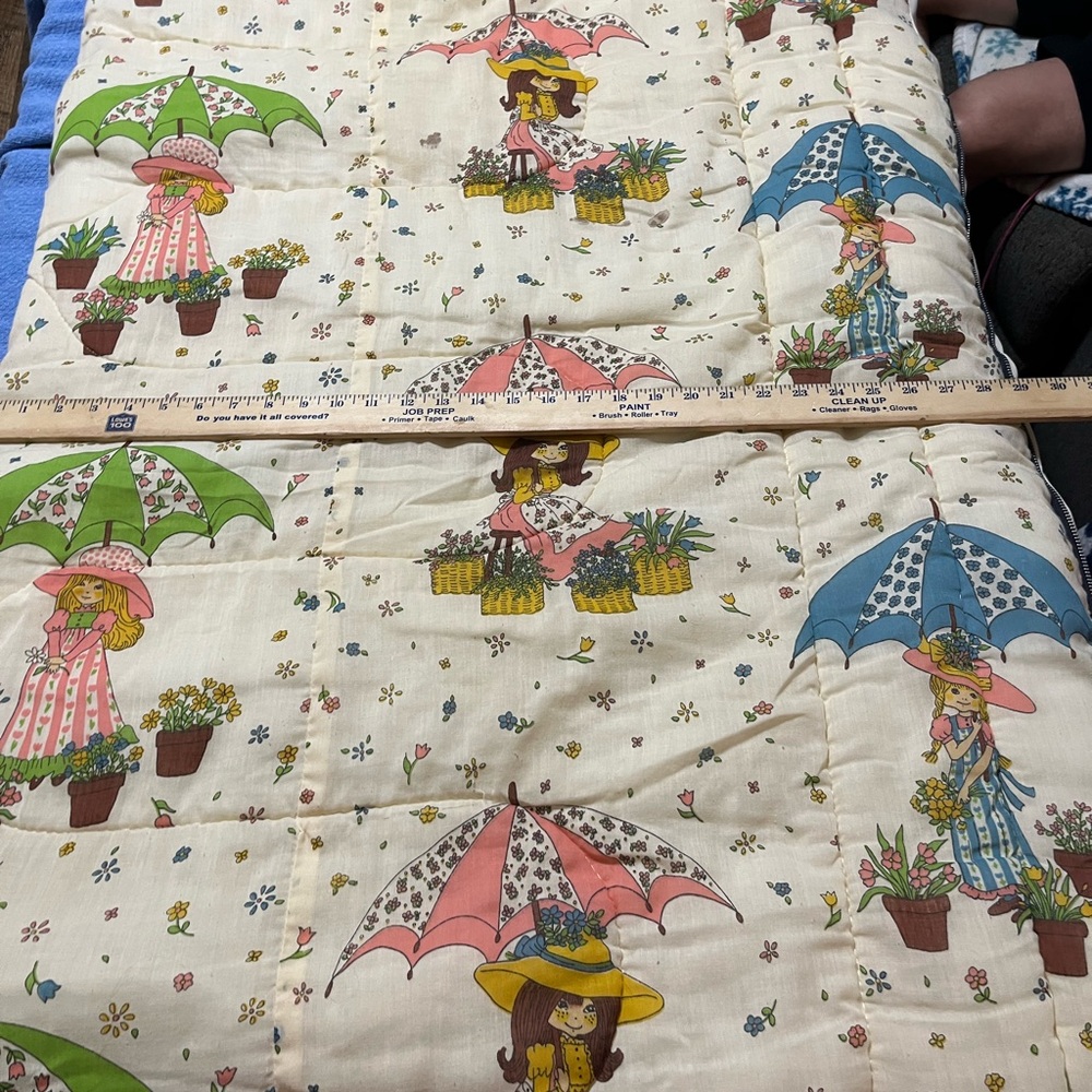 Vintage Holly Hobbie Sleeping Bag Zipper - Picture 7 of 8